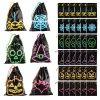 5 1/2" X 7 1/2" Halloween Drawstring Goody Bags - 36 Pc.