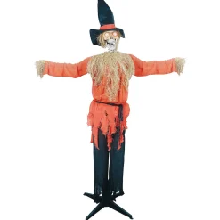 6' Animated Standing Scarecrow