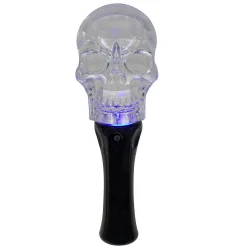 9" Led Transparent Multi-Function Halloween Skull Light