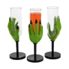 2 Oz. Witch Hand Plastic Glasses - 12 Ct.