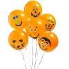 49 Pc. Halloween Pumpkin Balloon Decorating Craft Kit - Makes 24