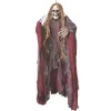 39" Tattered Ghoul With Hair Halloween Decoration