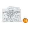 10" X 7" Bulk 50 Pc. Color Your Own Medium Halloween Friends Trick-Or-Treat Canvas Tote Bags
