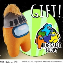 Among Us Orange Knighted Knight Plush 12