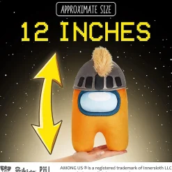 Among Us Orange Knighted Knight Plush 12