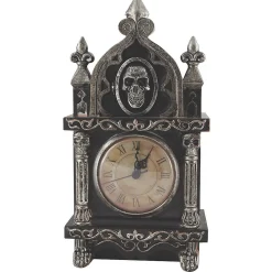 Animated Haunted Raven Clock Halloween Decoration