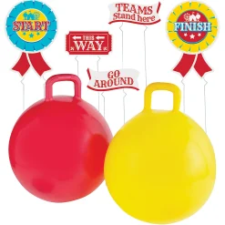 Backyard Carnival Hopper Relay Game