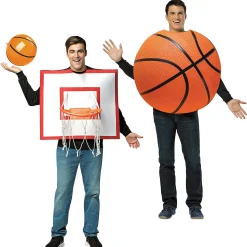 Basketball & Hoop Couples Costume