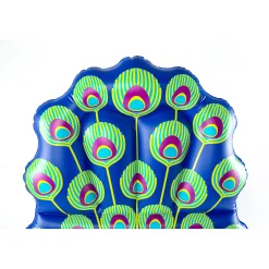 Bigmouth Peacock Saddle Seat Pool Float