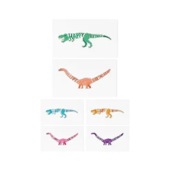 Birthday Dinos Tattoo Set