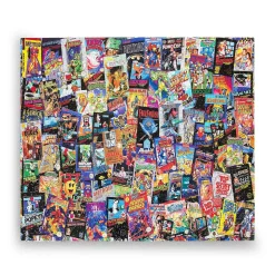8-Bit Armageddon Retro Video Game Puzzle 1000 Piece Jigsaw Puzzle