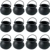 Black Cauldron Bpa-Free Plastic Candy Buckets - 12 Pc.