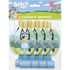 Bluey Party Blowouts - 8 Pc.