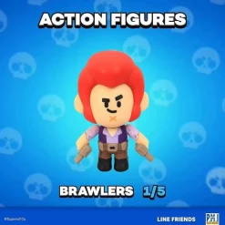 Brawl Stars Colt Cowboy With Pistols Tough Guy Brawler Action Figure Pmi International