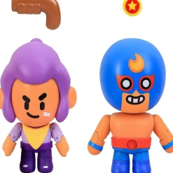 Brawl Stars Shelly & El Primo Blaster Wrestler Brawler Fighter Figure Set Pmi International