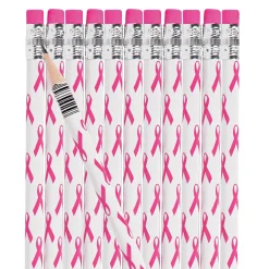 Breast Cancer Awareness Pencils - 24 Pc.