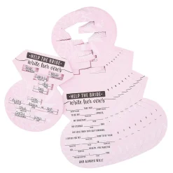 Bridal Shower Fill-In-The-Blank Vow Game - 24 Pc.