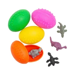 Bulk 72 Pc. 2" Dinosaur-Filled Plastic Eggs