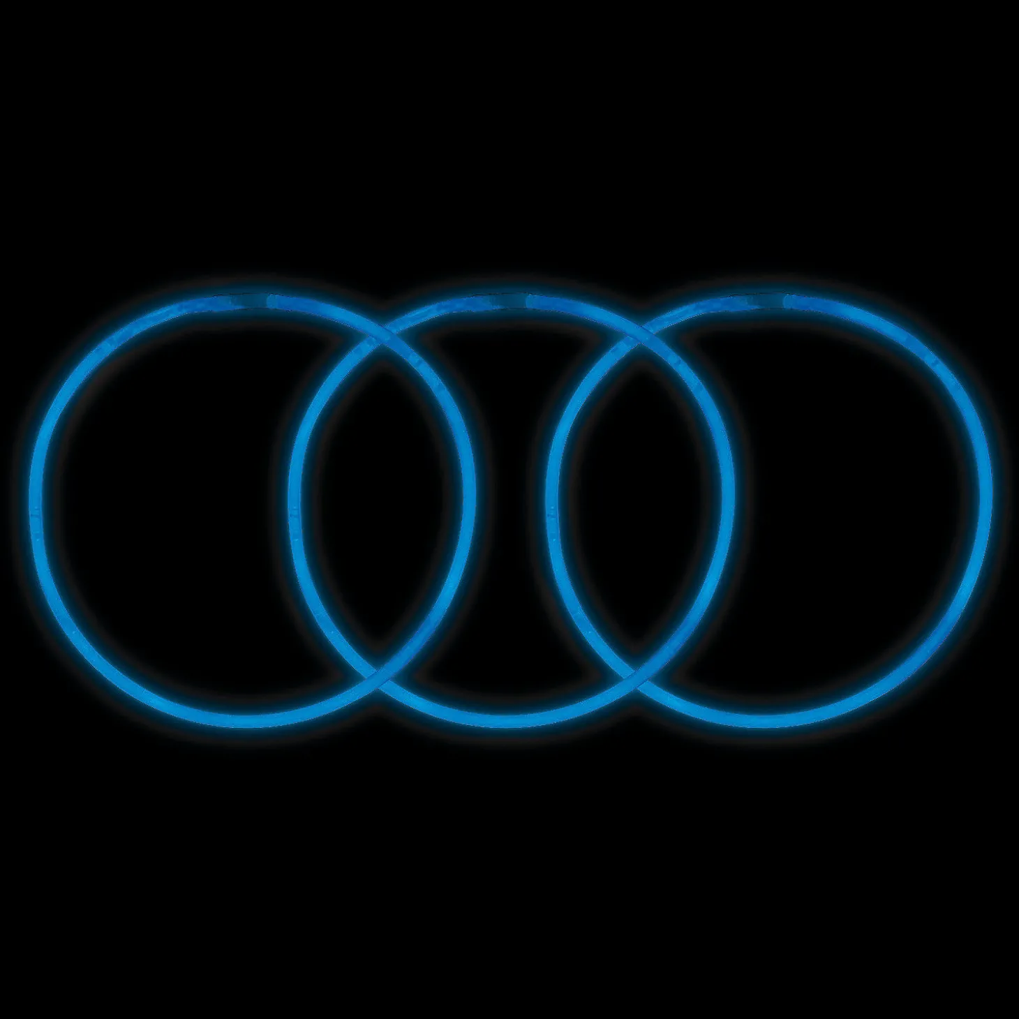 Bulk 50 Pc. Blue Glow Necklaces