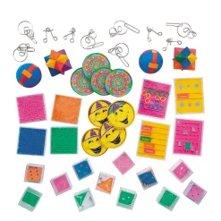 Bulk 50 Pc. Brain Teaser Game Boredom Buster Kit