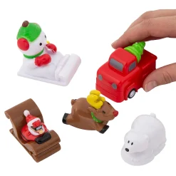 Bulk 50 Pc. Christmas Pull-Back Toy Assortment