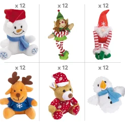 Bulk 72 Pc. Christmas Stuffed Giveaway Kit