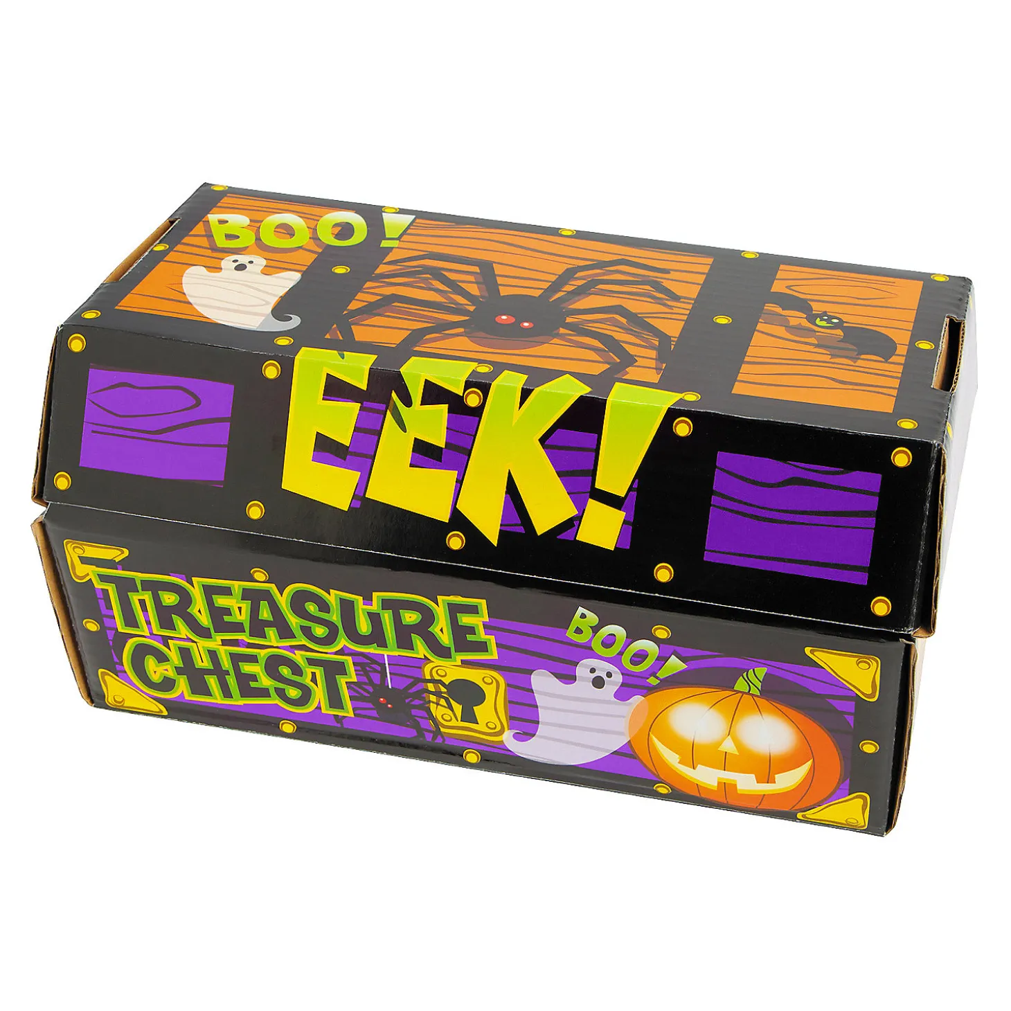 Bulk 50 Pc. Deluxe Halloween Treasure Chest Toy Assortment