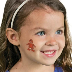 Bulk 72 Pc. Glitter Holiday Temporary Tattoos - 72 Pc.