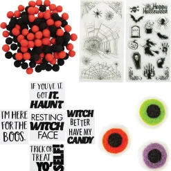 Bulk 164 Pc. Halloween Craft Supplies Kit