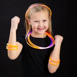 Bulk 100 Pc. Halloween Glow Bracelet & Necklace Assortment