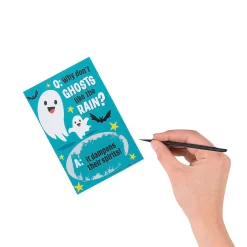 Bulk 50 Pc. Halloween Joke Scratch-Off Cards