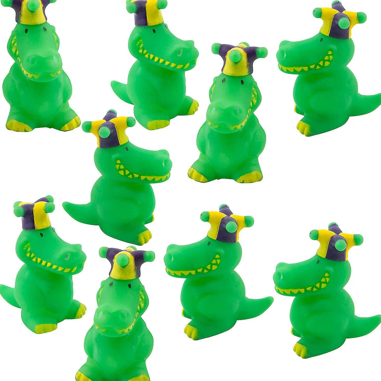 Bulk 72 Pc. Mardi Gras Alligators