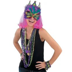 Bulk 500 Pc. Mardi Gras Bead Necklace Assortment