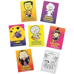 Bulk 144 Pc. Mini Halloween Fun & Games Books