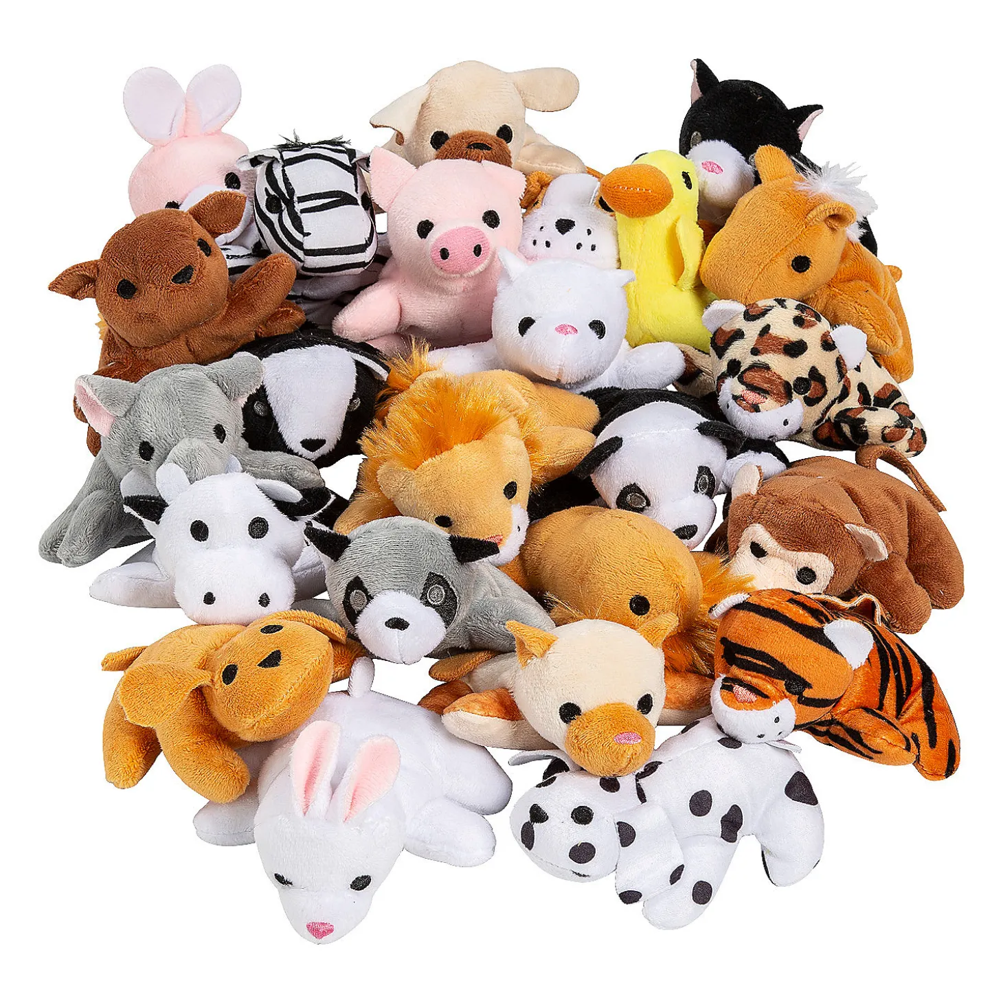 Bulk 50 Pc. Mini Stuffed Animal Assortment