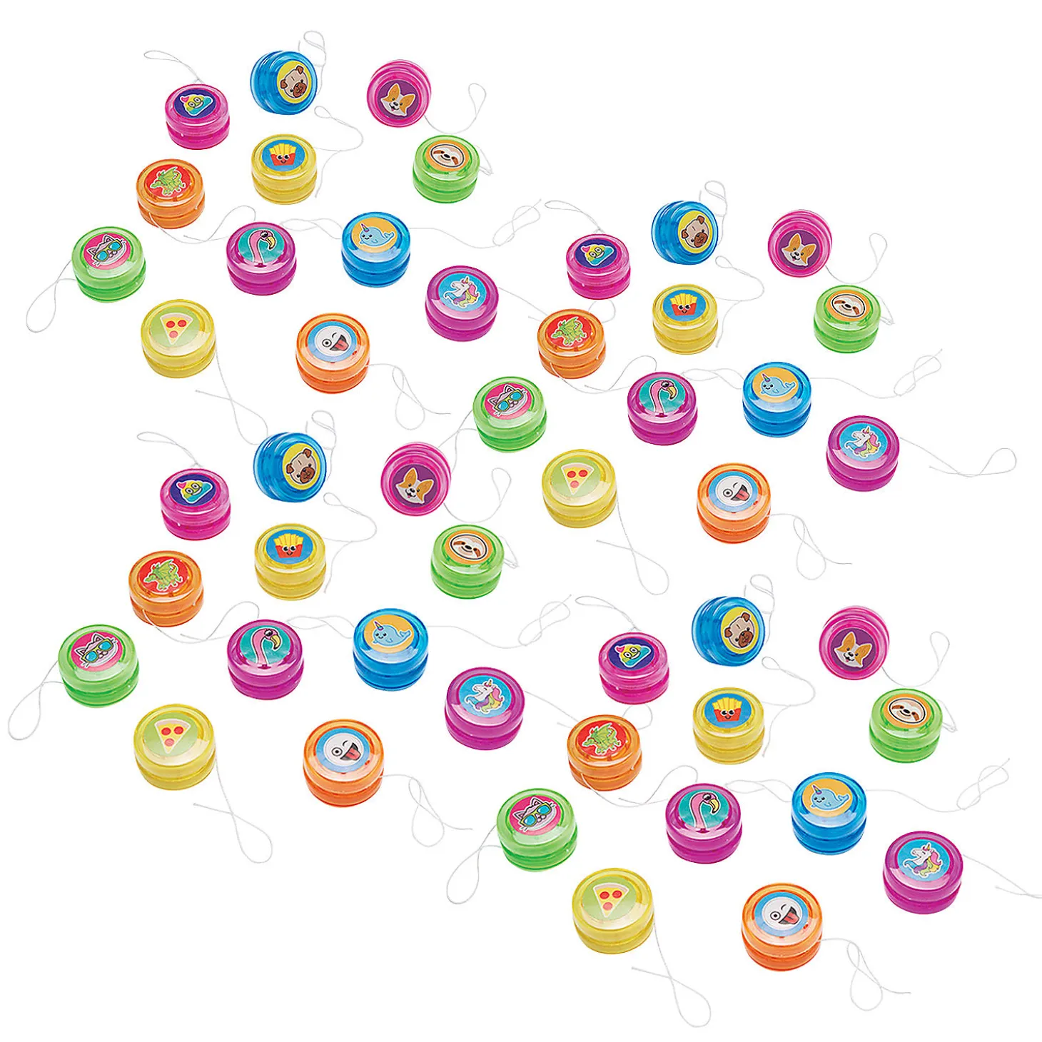 Bulk 48 Pc. Mini Yoyo Assortment