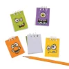 Bulk 48 Pc. Monster Face Mini Spiral Notepads