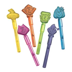 Bulk 72 Pc. Pastel Halloween Character Whistles