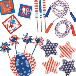 Bulk 108 Pc. Patriotic Fun & Games Kit Assortmen