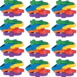 Bulk 144 Pc. Paw Print Bracelets