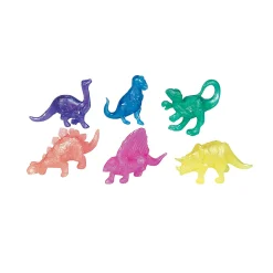 Bulk 48 Pc. Pearlized Squishy Dinosaurs