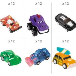 Bulk 72 Pc. Pull-Back Vehicle Assortment