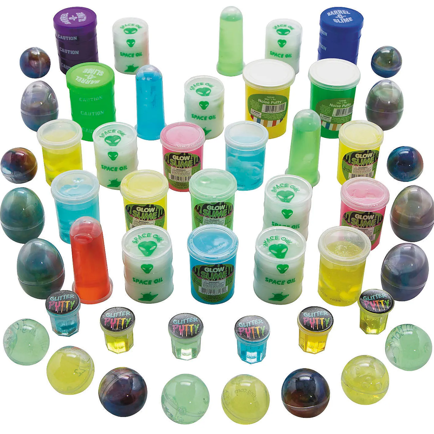 Bulk 50 Pc. Putty & Slime Assortment