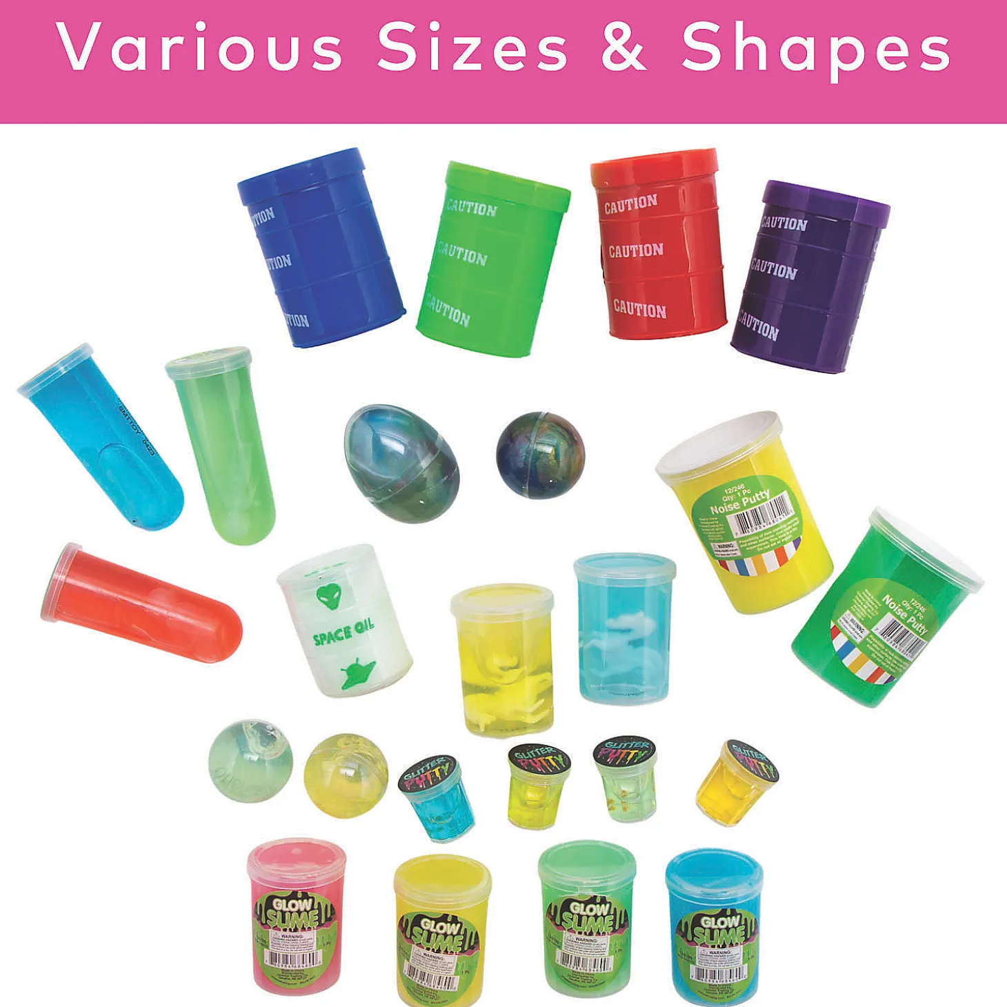 Bulk 50 Pc. Putty & Slime Assortment