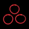 Bulk 50 Pc. Red Glow Bracelets