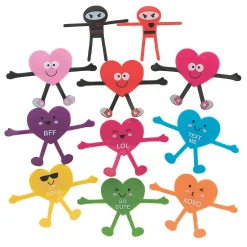 Bulk 144 Pc. Valentine Bendables Assortment