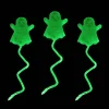 Bulk Glow-In-The-Dark Sticky Ghosts - 72 Pc.