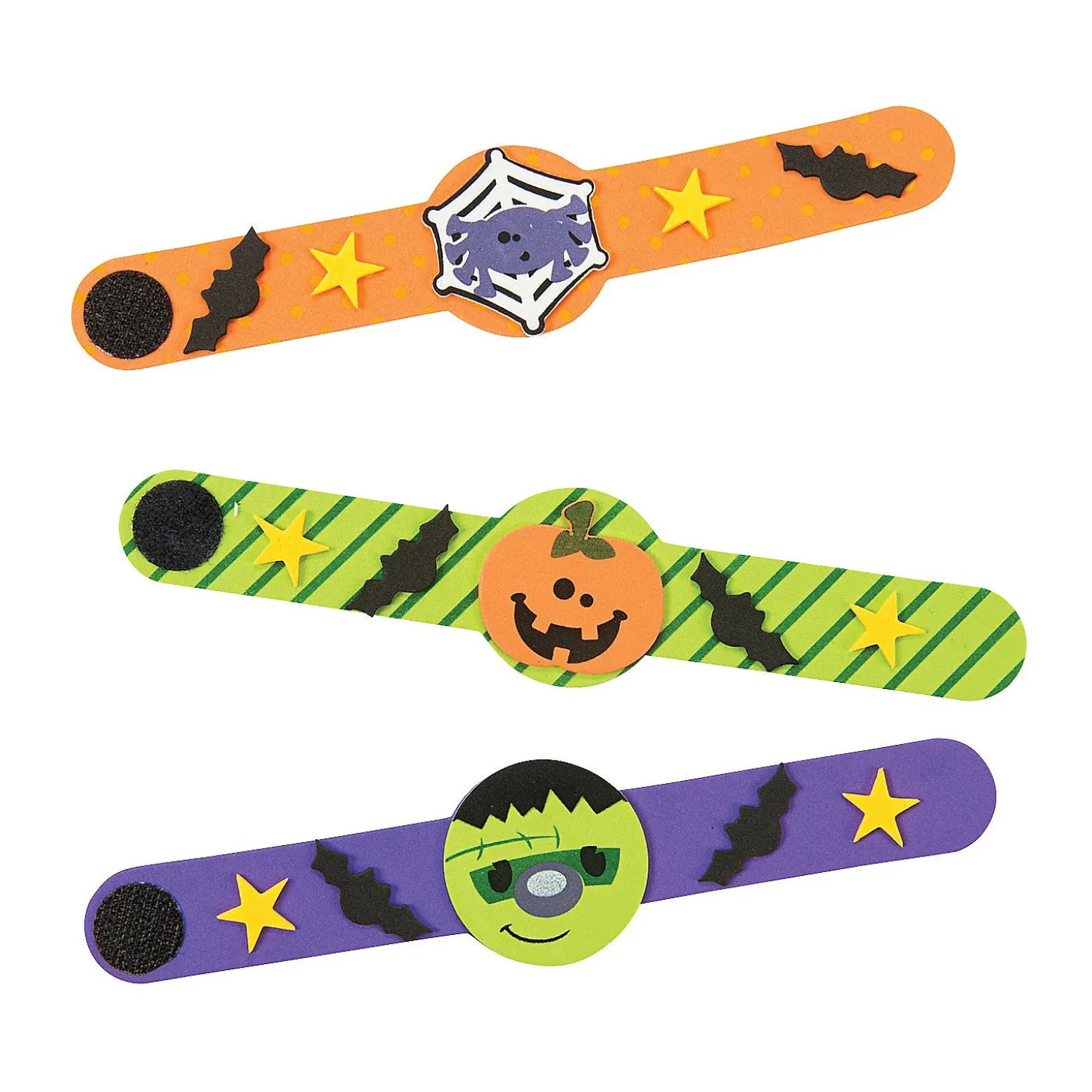 Bulk Halloween Bracelet Craft Kit - Makes 50