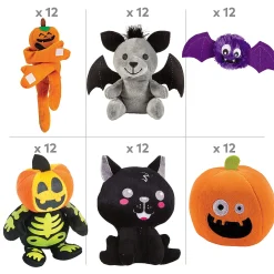 Bulk Halloween Plush Giveaway Kit For 72