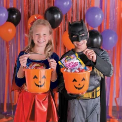 Bulk Jack-O'-Lantern Trick-Or-Treat Buckets - 72 Pc.